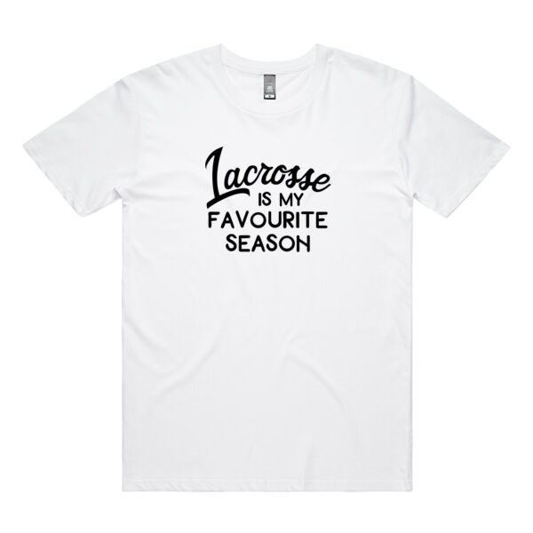 Lacrosse is My Favourite Season T-Shirt Thumbnail